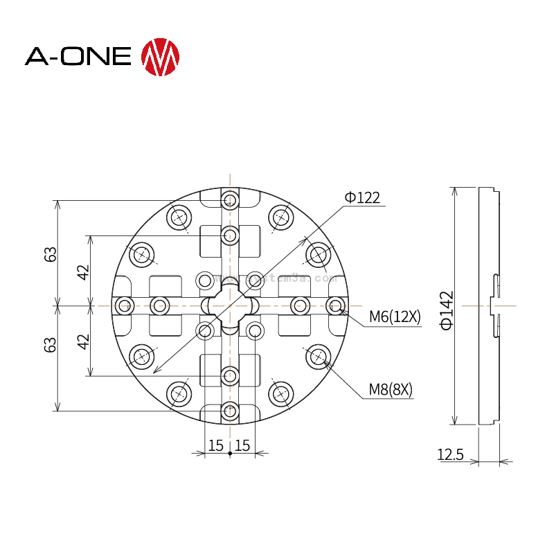 R Plate Power Centering Plate 3A-400141