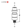 Chucking Spigot F/M EDM untuk Flushing 3A-400039